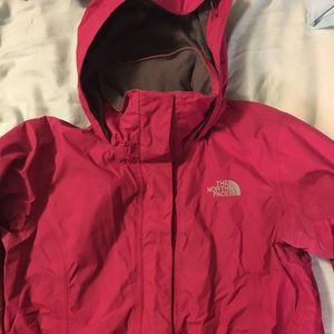 North Face rain jacket